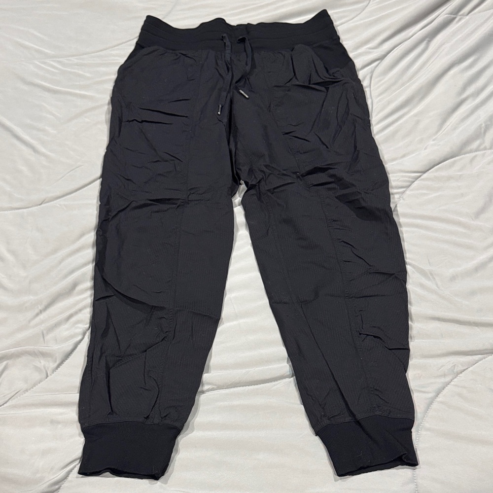 Lululemon Women’s Black Jogger Pants - Lightweight Athletic Style